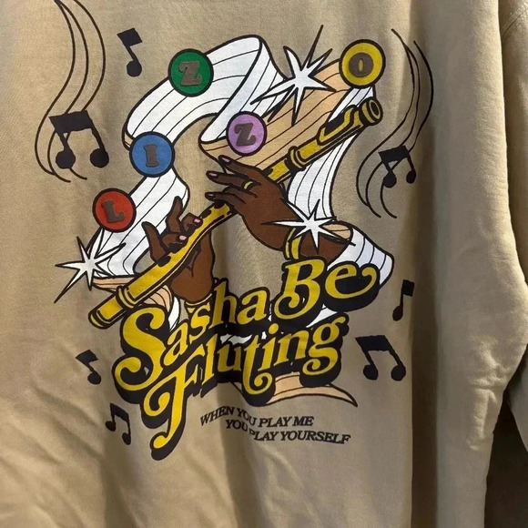 Lizzo You're Special Concert Tour Crewneck Pullover Sweatshirt - 3X - Picture 4 of 5